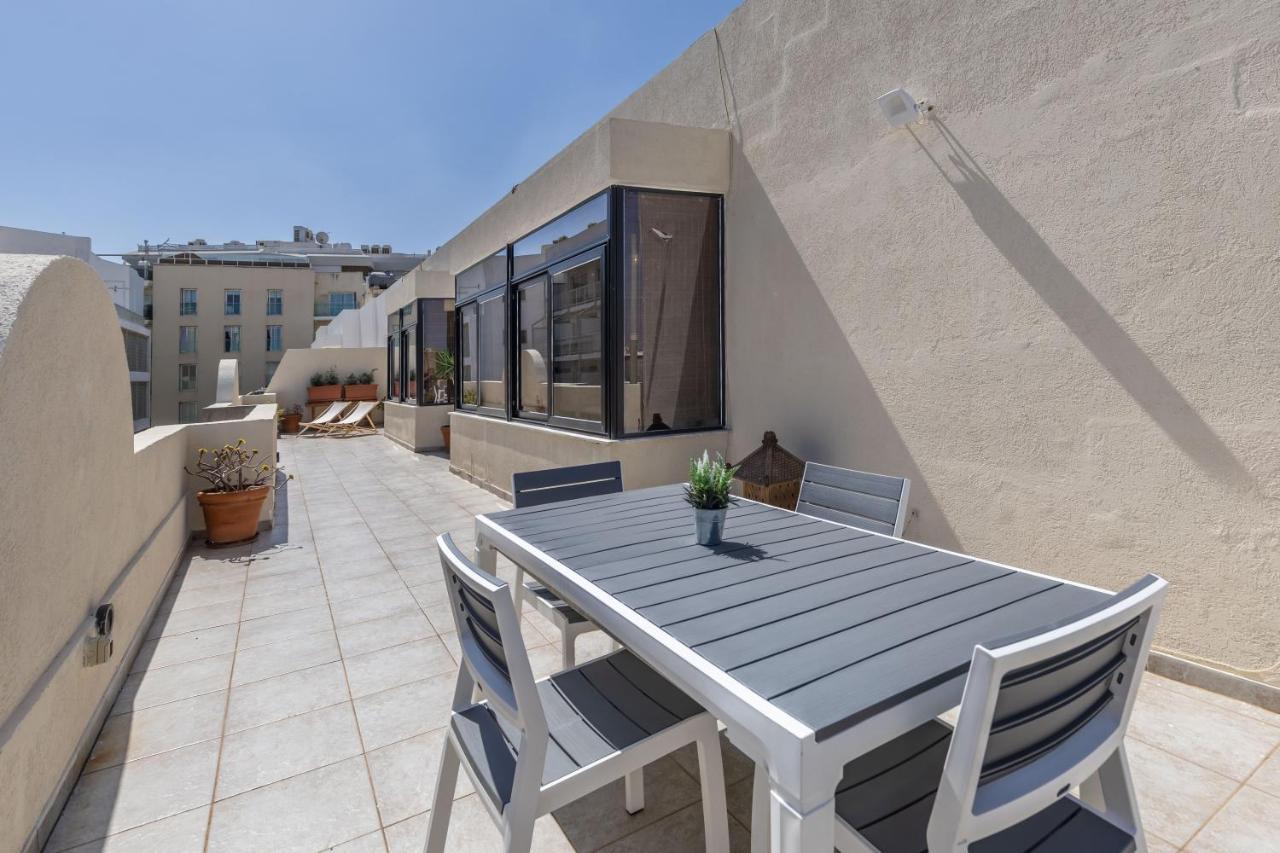 Large Terrace Penthouse Sliema Apartment Exterior photo